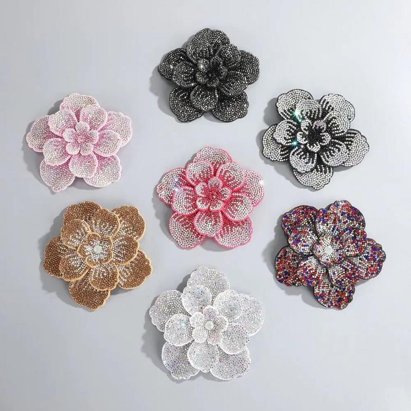 1 peça de aplique de flor de c - Embellish Craft avaliação e preço