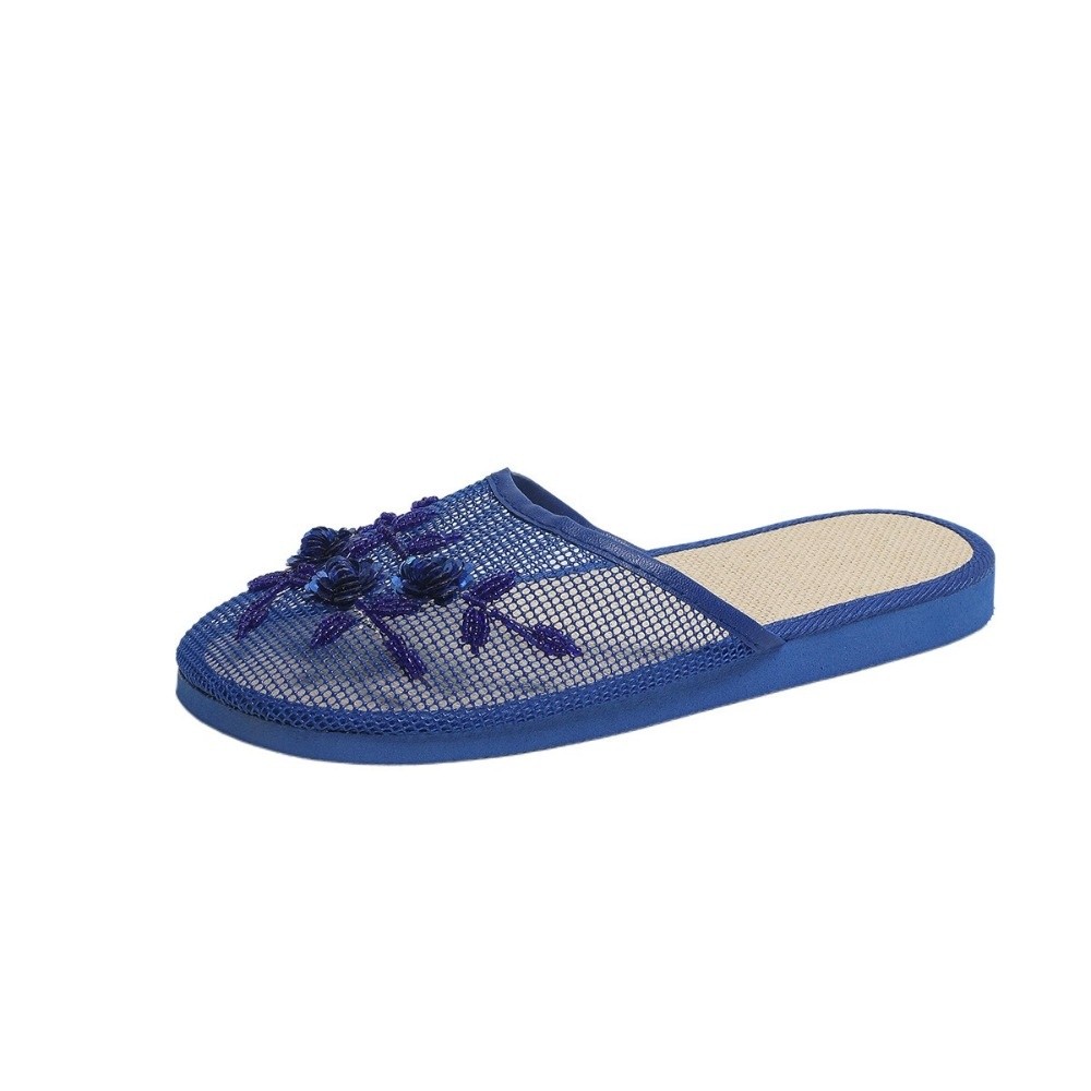 Sandálias Casuais de Malha com - Embroidery Embellishments avaliação e preço