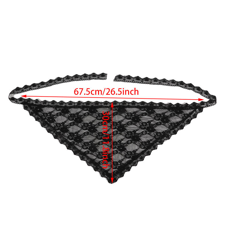 Saia Curta de Renda Triangular - Lace Ribbon Trim avaliação e preço